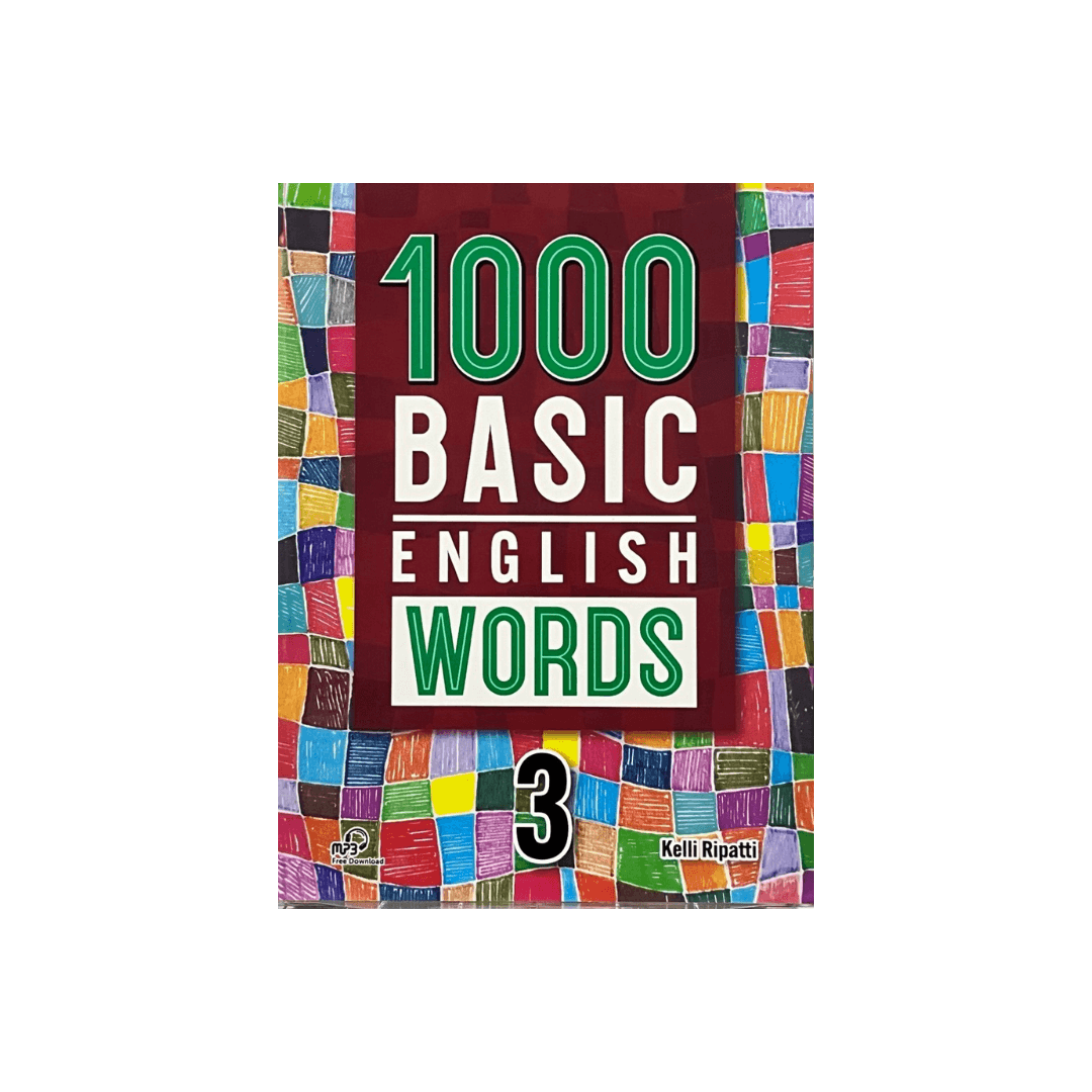 1000 Basic English Words 3: All the Essential Words for Beginner Learners