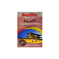 A Berlitz Korean conversation guide book cover featuring a night view of a traditional Korean palace and a small circular disc graphic at the bottom.