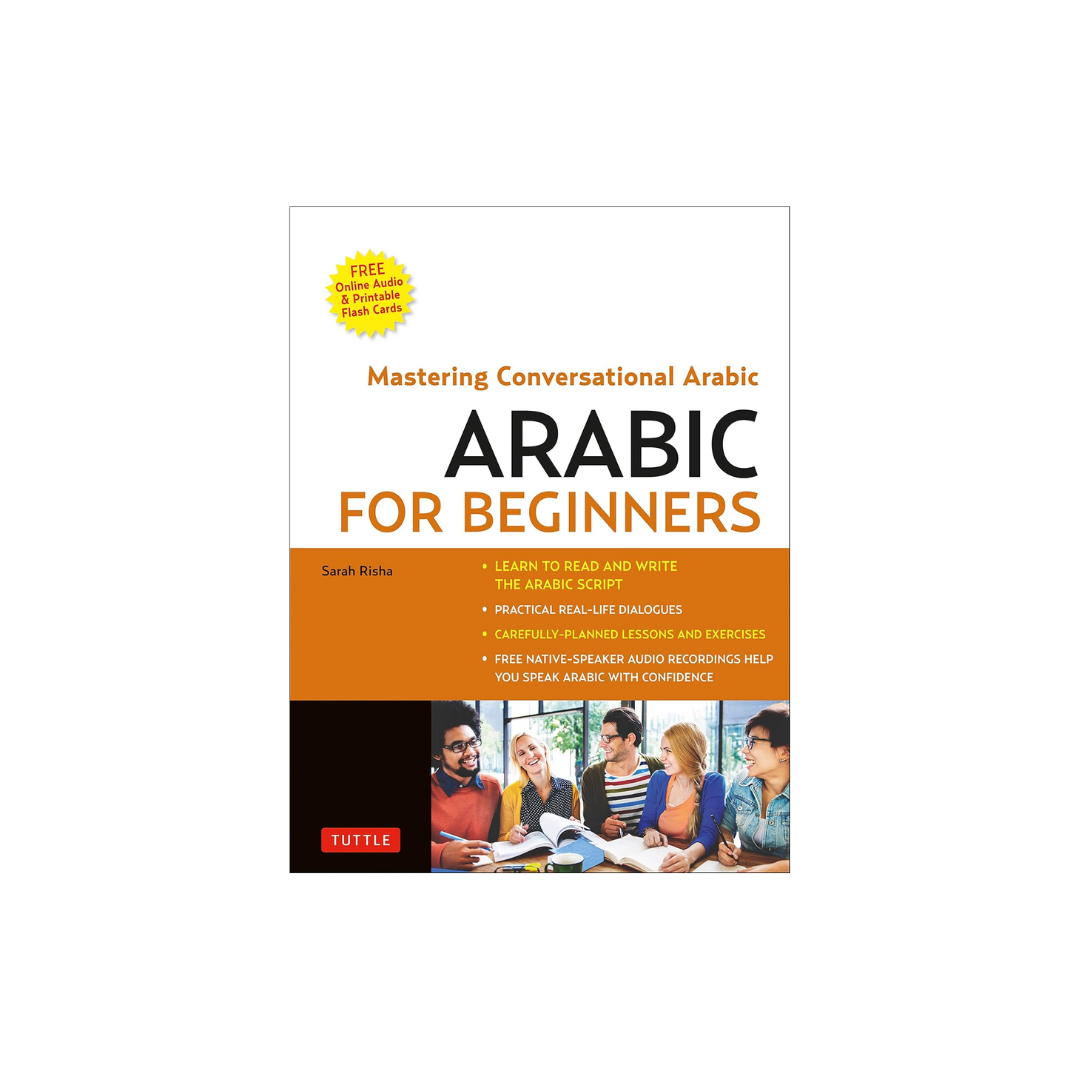 Book cover of 'Arabic for Beginners' by Tuttle Publishing on a white background