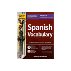 Book titled 'Spanish Vocabulary' by Dorothy Richmond on a white background